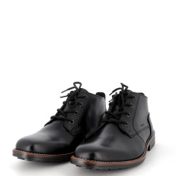 Bottines Rieker noires en cuir