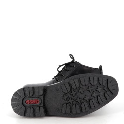 Bottines Rieker noires en cuir