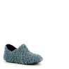 chaussons Verbenas en moumoutte bleu turquoise