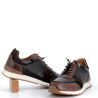 baskets Christian Pellet marron