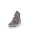 baskets montantes Pedro Torres en cuir bleu marine