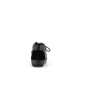 Basket montante noir en cuir