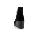 Bottine en Cuir Daim Noir IMAC