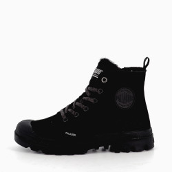 Palladium noire avec Doublure en Moumoutte