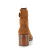 Bottine Marron en Daim à Talon JB Martin Paprika