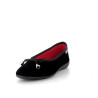 Chausson Semelflex noir forme ballerine