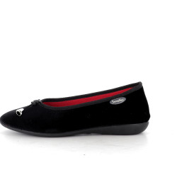 Chausson Semelflex noir forme ballerine