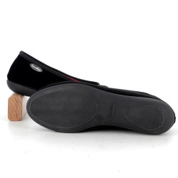 Chausson Semelflex noir forme ballerine