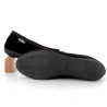Chausson Semelflex noir forme ballerine
