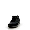Basket basse en cuir bleu marine Mephisto