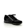Basket basse en cuir bleu marine Mephisto