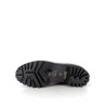 Bottines en cuir noir
