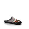Chaussons à motifs Américan Stadium Vologne gris