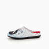 Chaussons American Stadium Bahia gris rouge