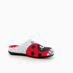 Chaussons American Stadium Bahia gris rouge