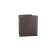 Portefeuille marron en cuir