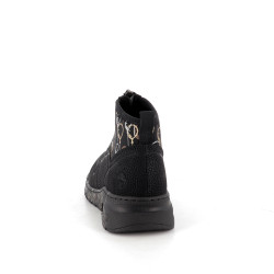 baskets montantes Rieker noires
