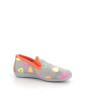 Chaussons femme gris à coeur Semelflex