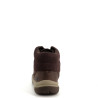 baskets montantes Caterpillar marron en cuir