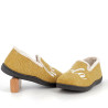 Chaussons ROAL Calzados Confort Jaune Moutarde - Une Touche de Chaleur Espagnole