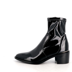 Bottines noir à talon JB Martin