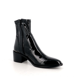 Bottines noir à talon JB Martin