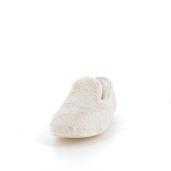 Chaussons écrus brillant Les Chaussons de Flo