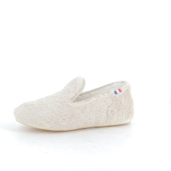 Chaussons écrus brillant Les Chaussons de Flo