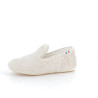 Chaussons écrus brillant Les Chaussons de Flo
