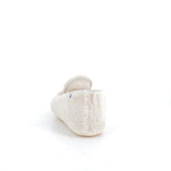 Chaussons écrus brillant Les Chaussons de Flo