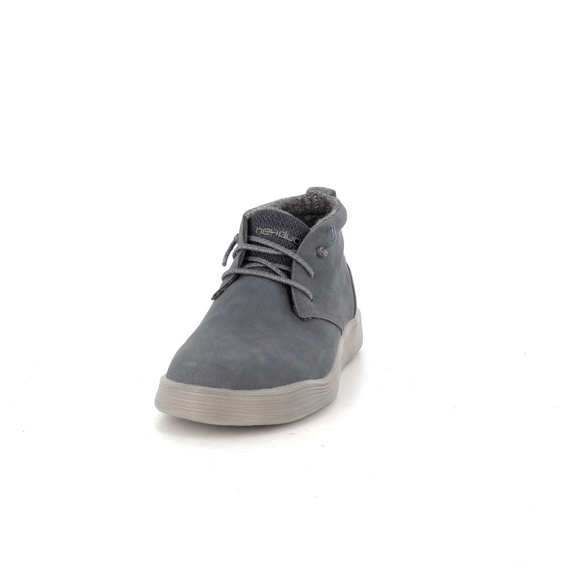 Baskets montantes bleu Hey Dude