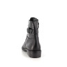 Boots montantes en cuir noir Remonte