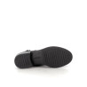 Boots montantes en cuir noir Remonte