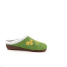 Chaussons vert Semelflex