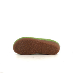 Chaussons vert Semelflex