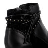 Bottines à talons en cuir Fugitive