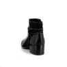 Bottines à talons en cuir Fugitive
