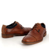 Derbys Bull boxer marron en cuir