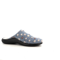 Chaussons bleu à pois Westland by Josef Seibel