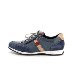Baskets en cuir