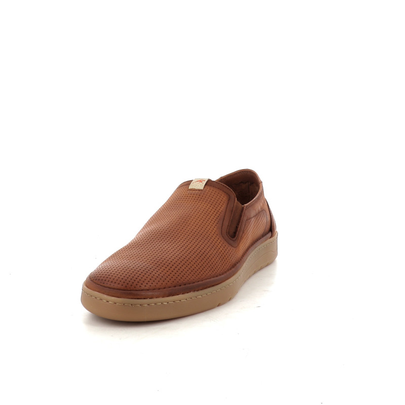 Chaussures Fluchos en cuir marron