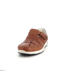 Chaussures en cuir marron Fluchos