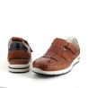 Chaussures en cuir marron Fluchos