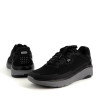Baskets en textile noir TBS