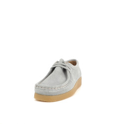 Derbies en cuir bleu pâle &Other Step Shoes