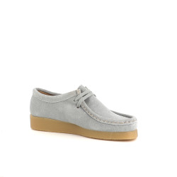 Derbies en cuir bleu pâle &Other Step Shoes