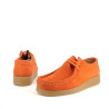 Derbies en cuir orange & Other Step Shoes