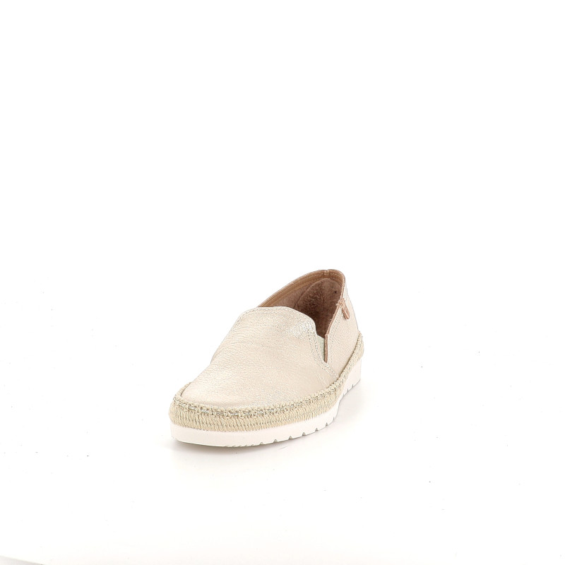 Mocassins en cuir rose gold Verbenas