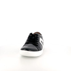 Baskets en cuir noir Pegada