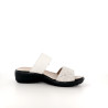 Mules en cuir blanc Westland